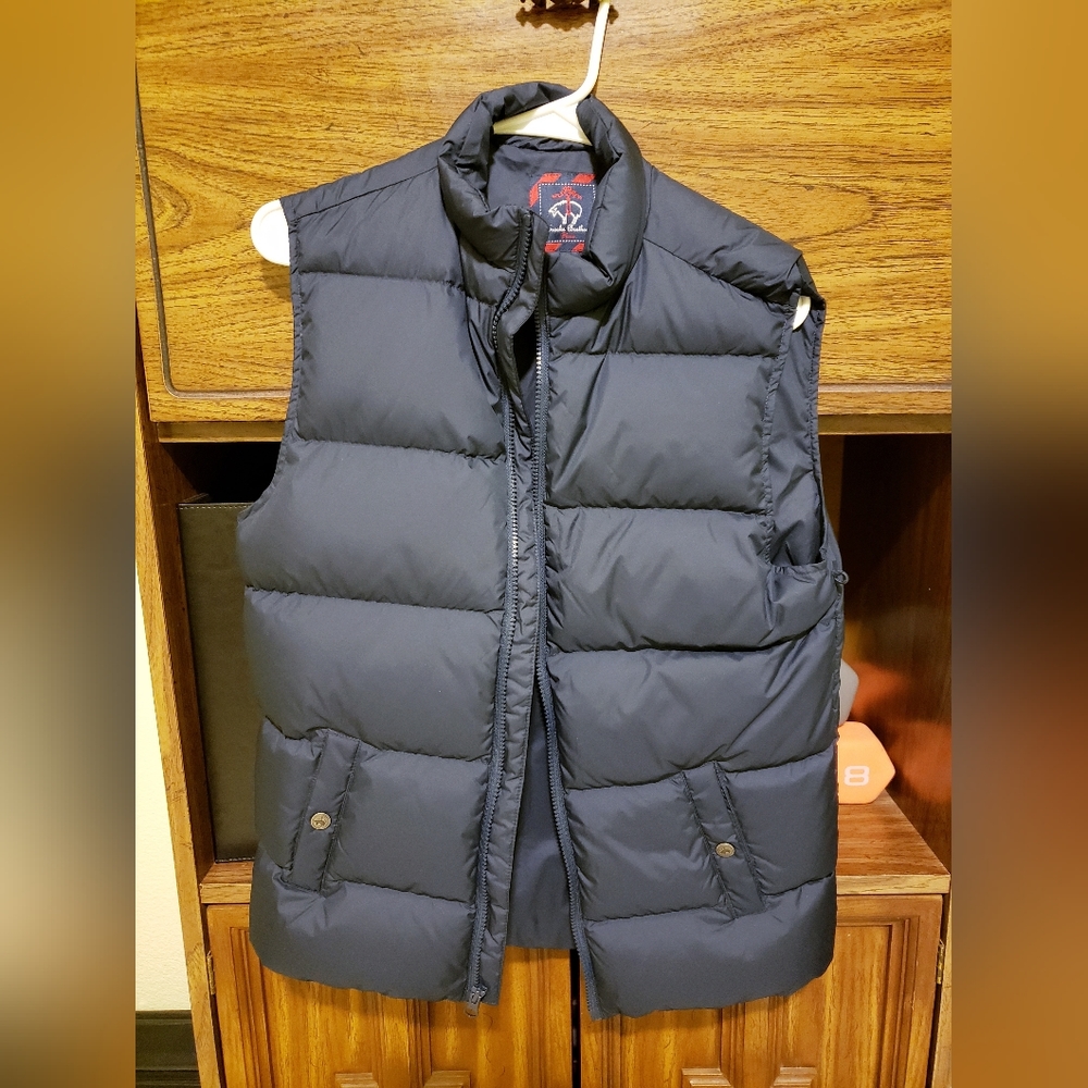 Brooks Brothers Navy Boy's Large Puffer Vest